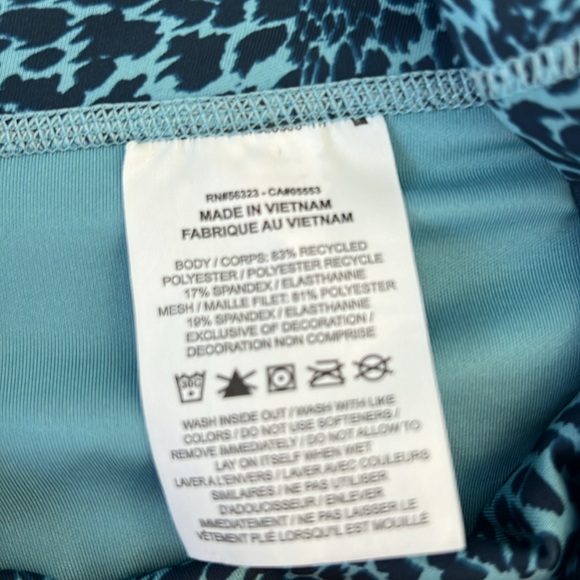 Nike One Leopard Dri-Fit Tights Small - Picture 4 of 6